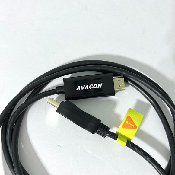 DisplayPort to HDMI 6 Feet Gold-Plated Cable, Avacon Display Port to HDMI Adapte - Picture 5 of 5